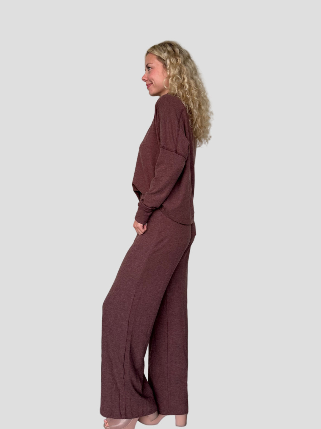 Jones Wide Leg Pant - Espresso