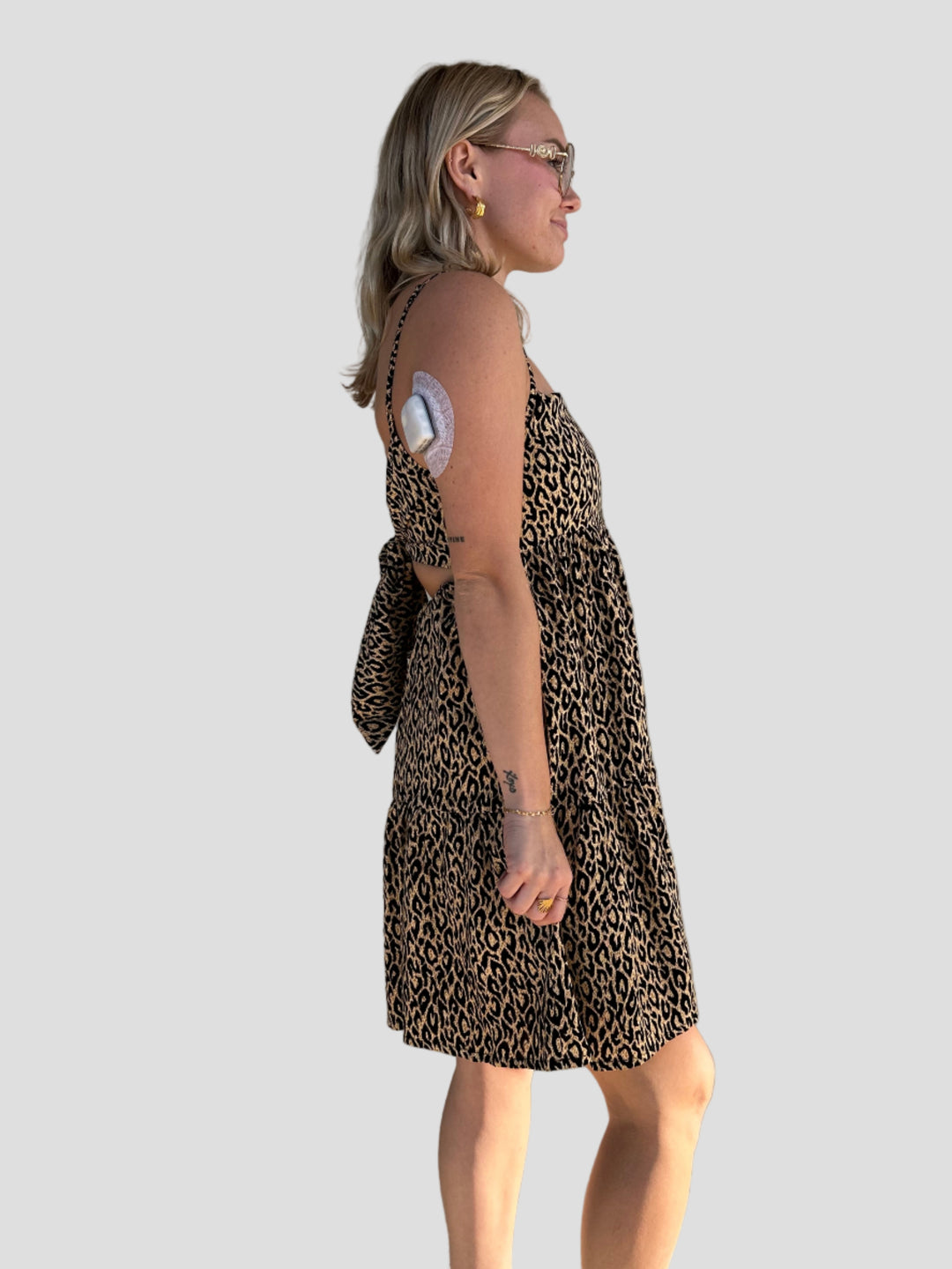 Oceanna Mini Dress - Fierce Camel