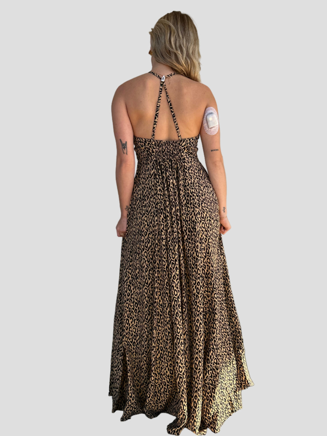 Lilia Maxi Dress - Fierce Camel