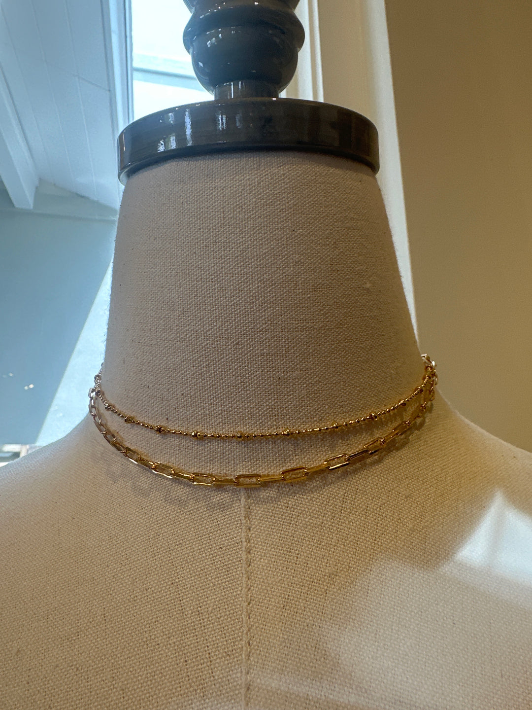 New Double Beaded Necklace