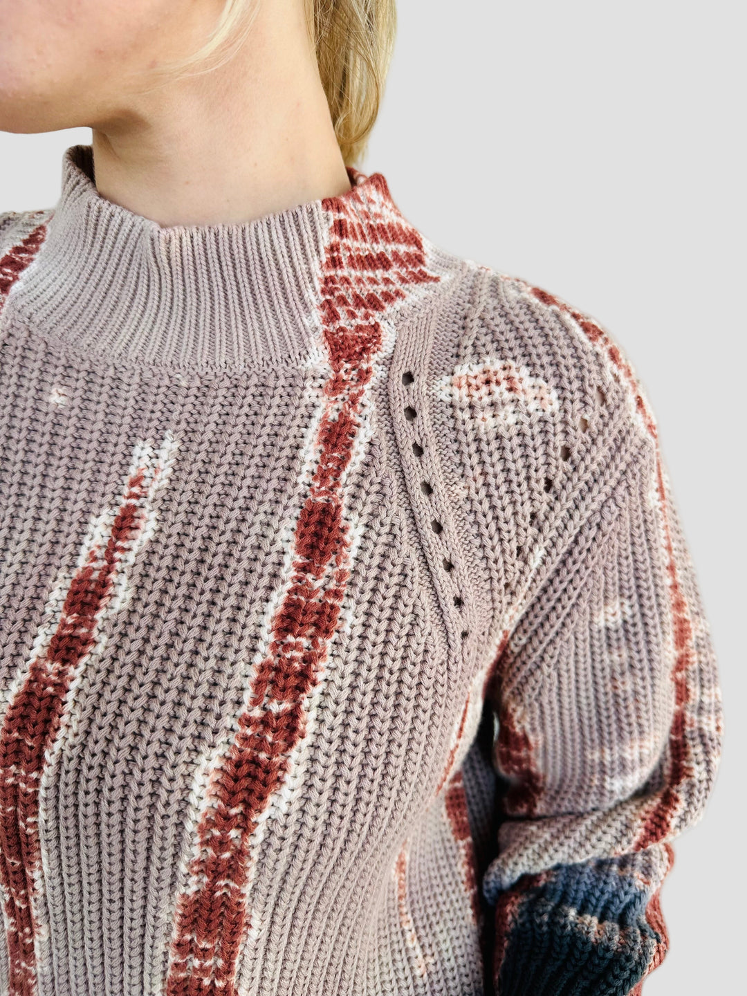 Bernice Sweater - Nut Bamboo Ombre