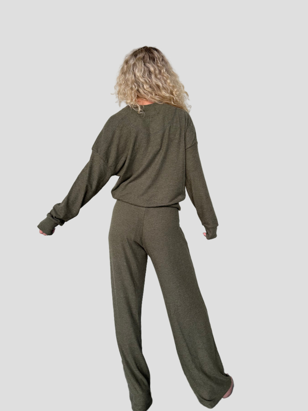 Jones Wide Leg Pant - Topiary