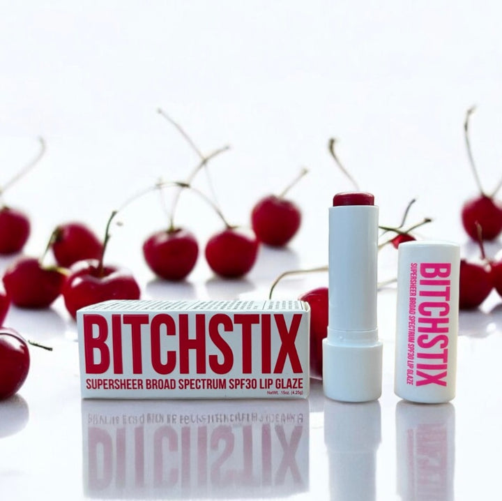 Bitchstix Wild Cherry SPF30 Lip Glaze