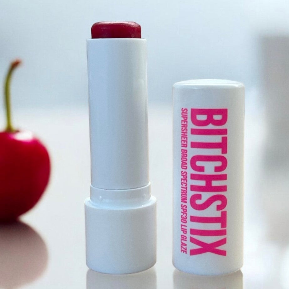 Bitchstix Wild Cherry SPF30 Lip Glaze