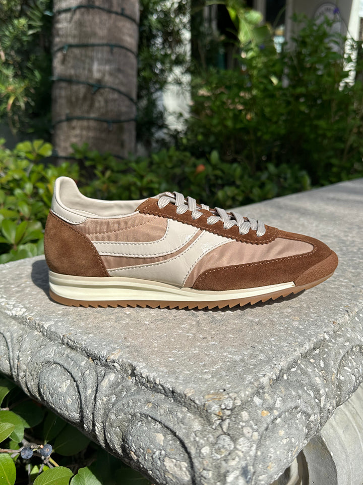 Track-Star Sneaker - Beige Tan Combo