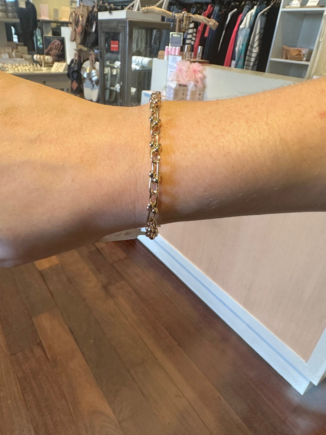 3mm U Link Chain Bracelet