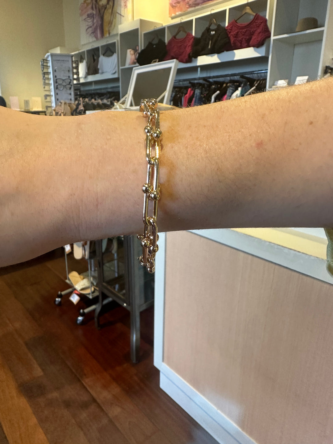 6mm U Link Chain Bracelet