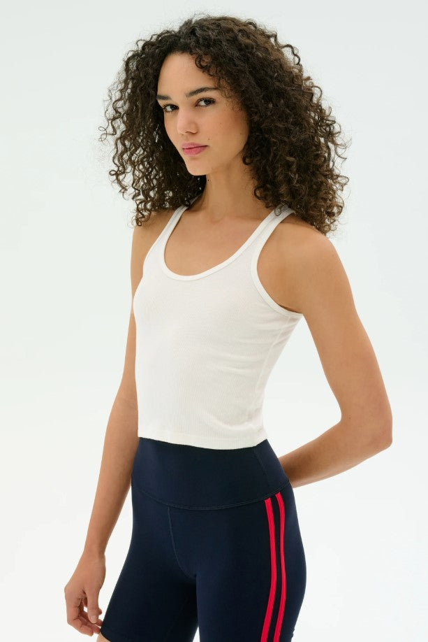 White Ashby Rib Crop