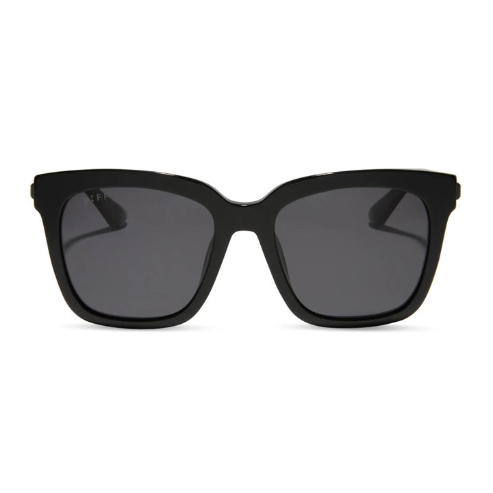 Bella Sunglasses - Black + Grey Polarized