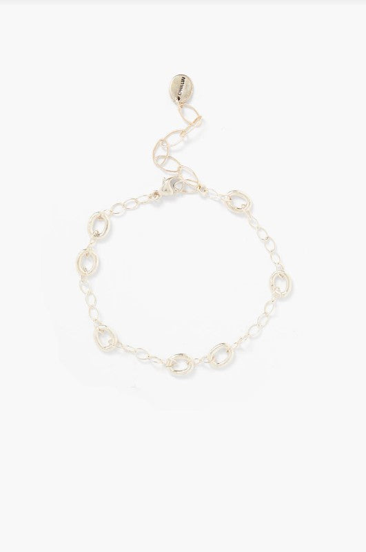 Silver Chain Link Bracelet