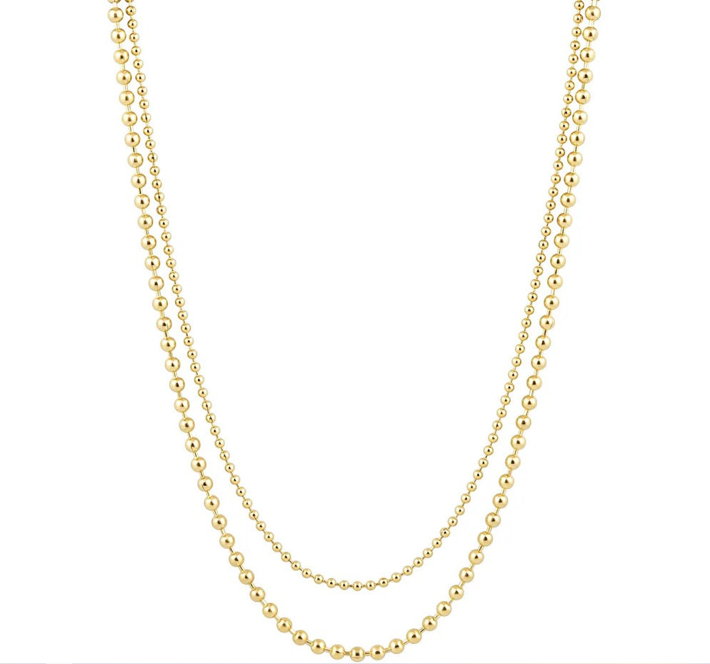 Double Beaded Necklace