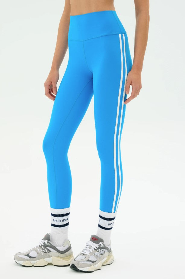 Riviera/White Ella High Waist 7/8th Legging