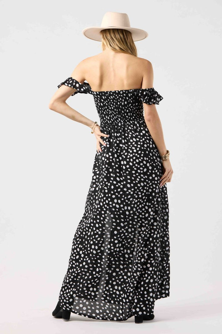 Hollie Maxi Dress - Pebbles Black