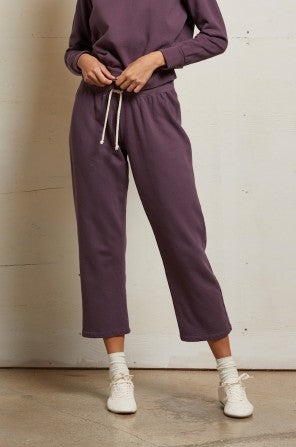 Jamaica Beach Fleece Pant - Plum