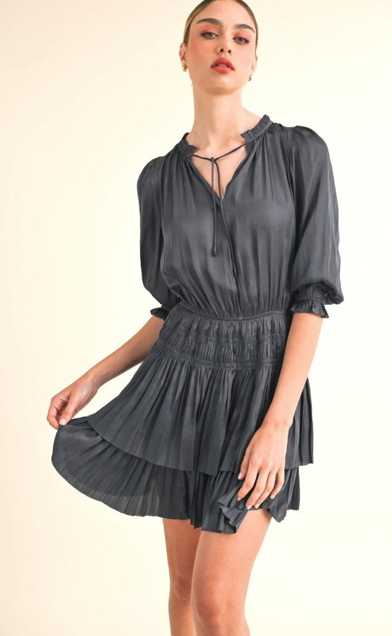 Jamie Mini Dress - Navy