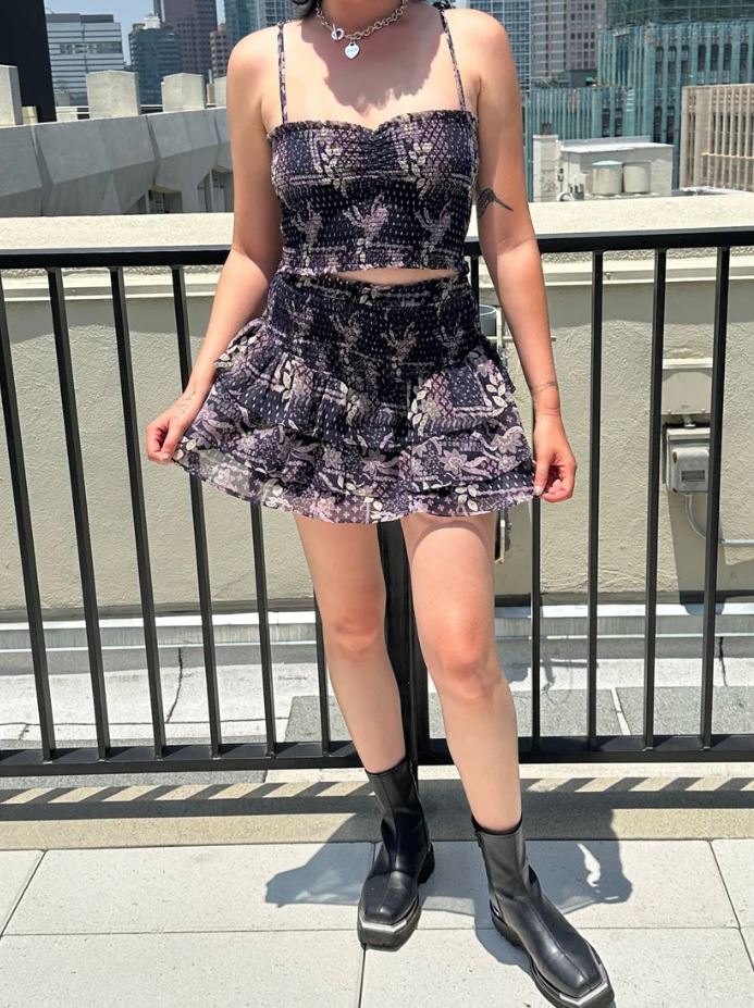 Joy Top - Navy Combo