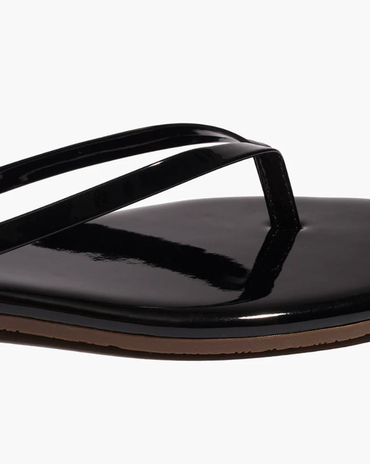 Square Toe Lily Flip Flop - Licorice