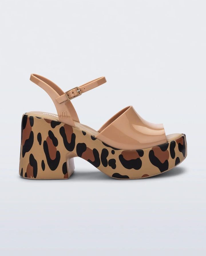 Lina Platform - Beige/Black
