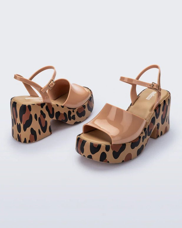 Lina Platform - Beige/Black