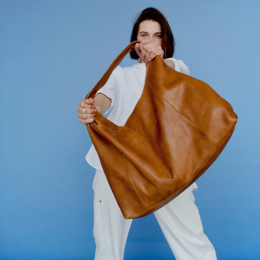 Lindsey Tote/Shoulder Bag - Cognac