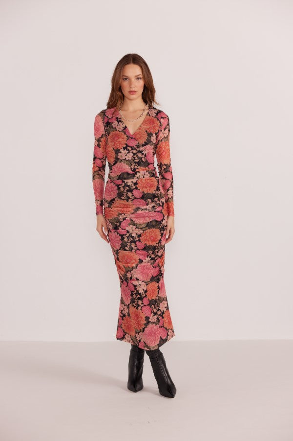 Yvaine Mesh Midi Skirt