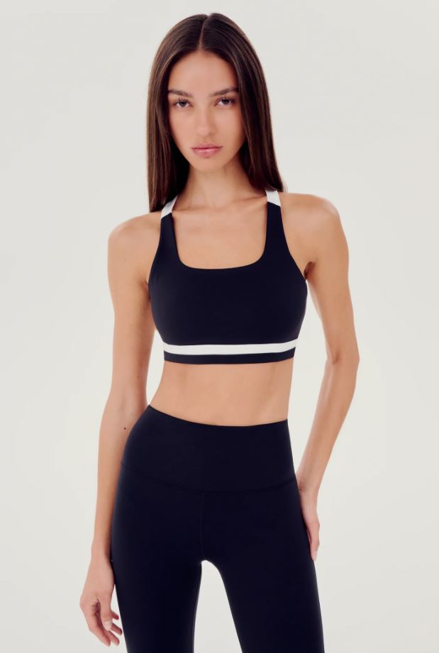 Miles Rigor Bra - Black/White
