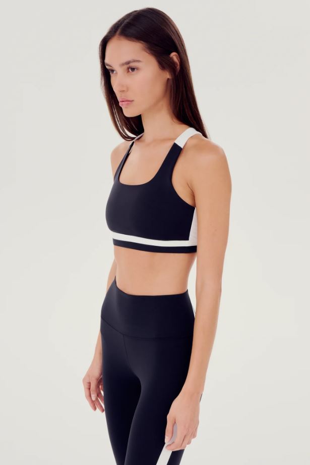 Miles Rigor Bra - Black/White