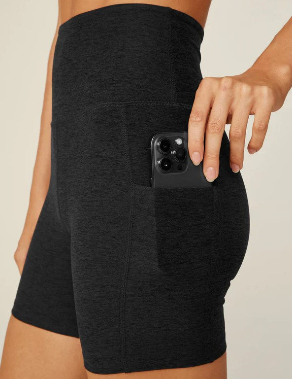 Spacedye Keep Pace Pocket Short - Darkest Night
