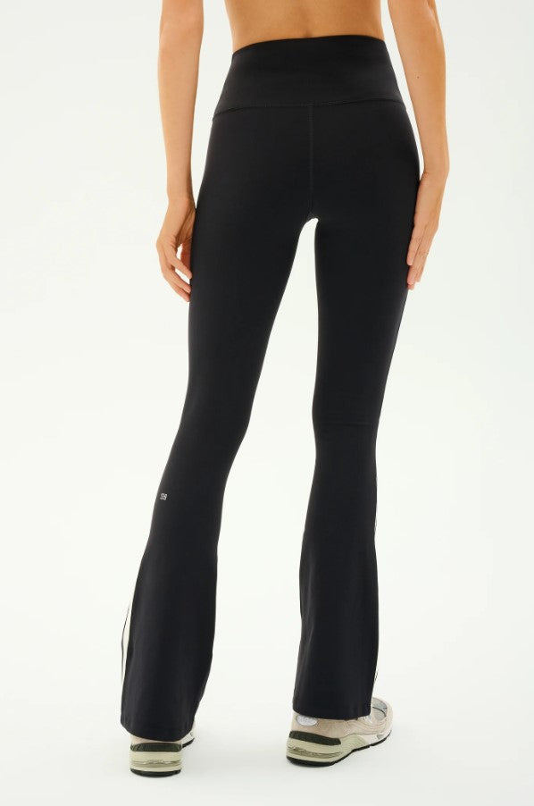 Raquel High Waist 30" Flare - Black/Creme