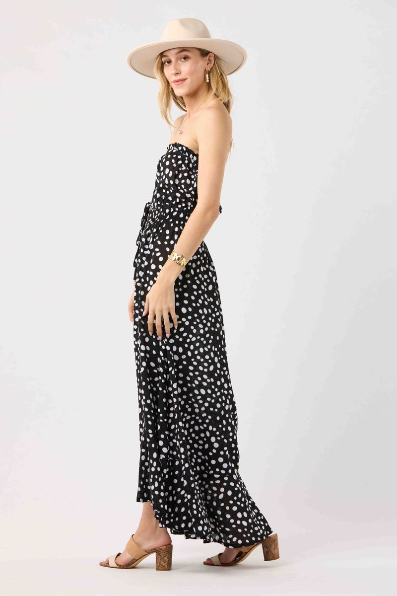Ryden Maxi Dress - Pebbles Black