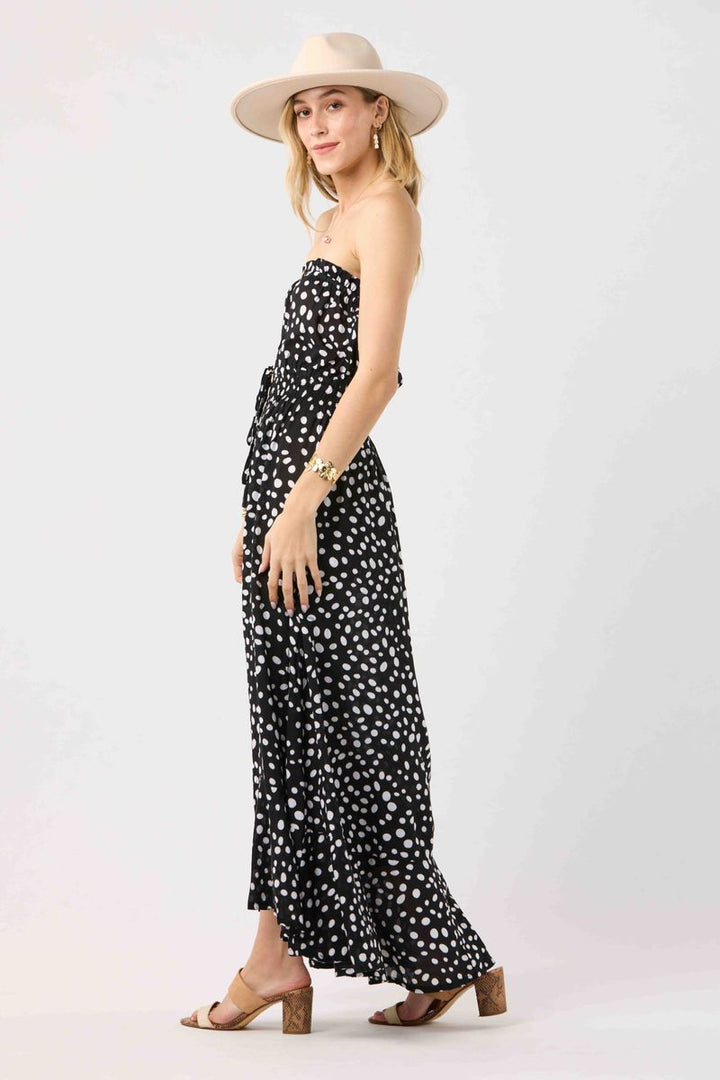Ryden Maxi Dress - Pebbles Black