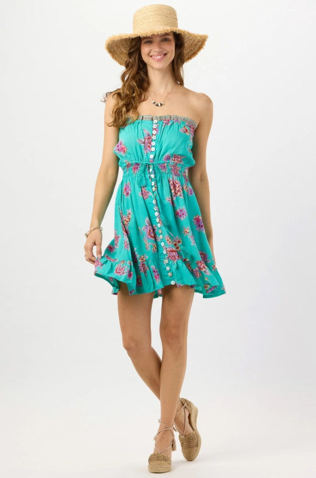 Vintage Hawaiian Tosca Ryden Mini Dress
