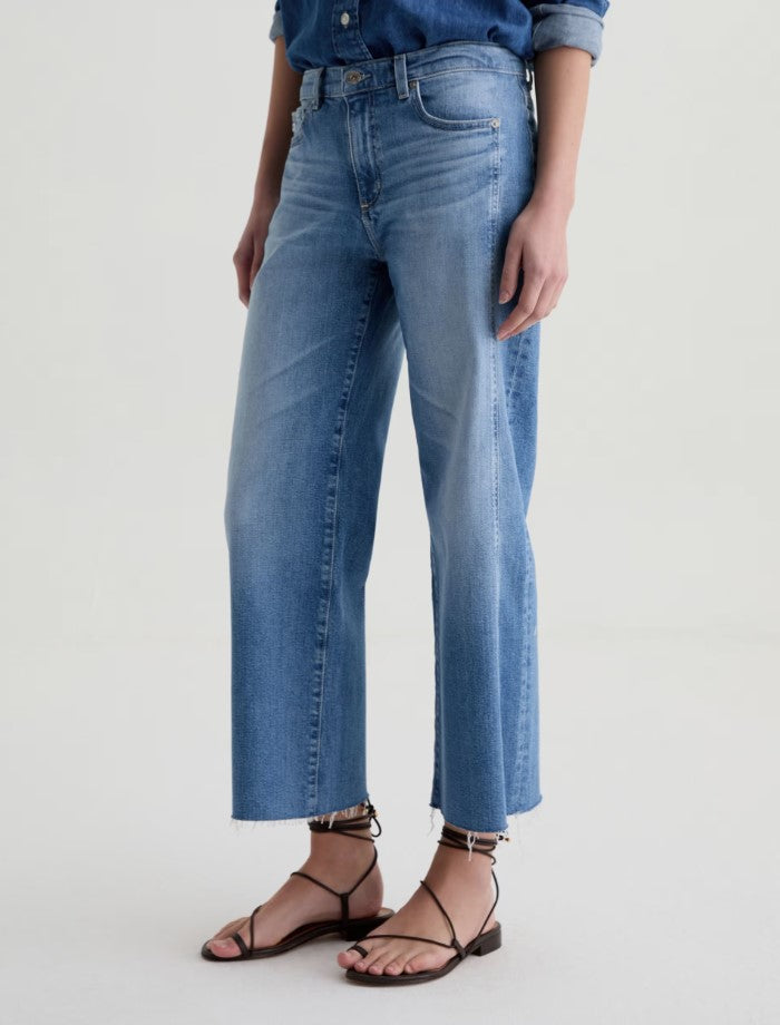 Saige Wide Leg Crop - Rosarito