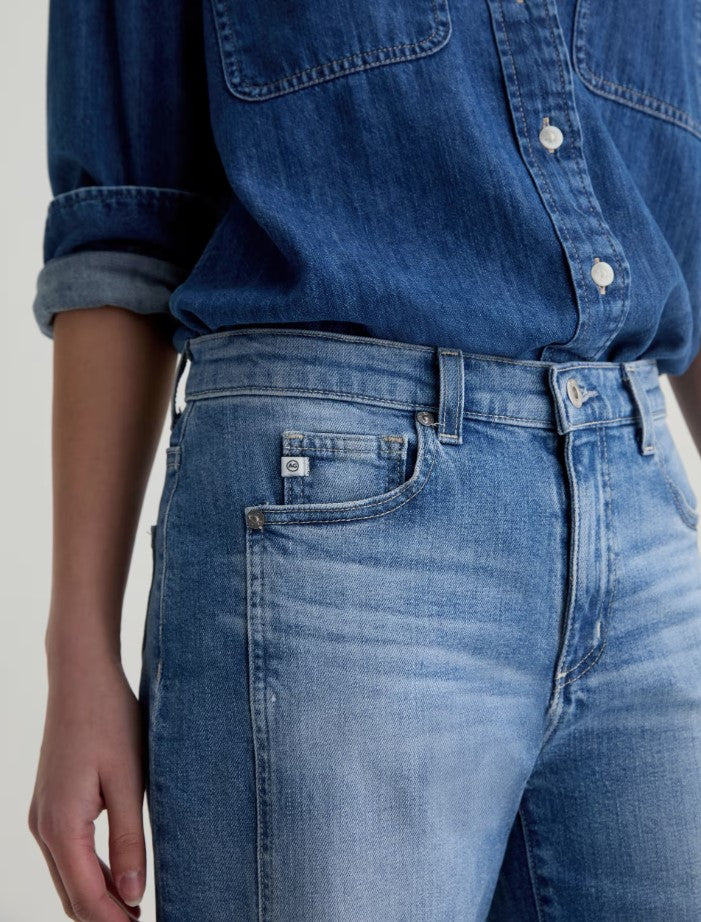 Saige Wide Leg Crop - Rosarito