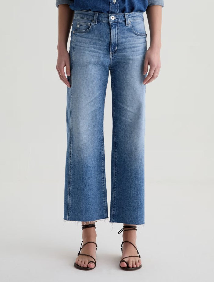 Saige Wide Leg Crop - Rosarito