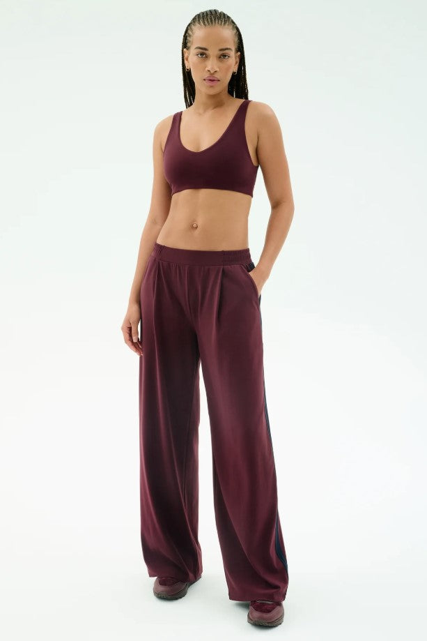Airweight Scoop Back Bra - Dark Cherry