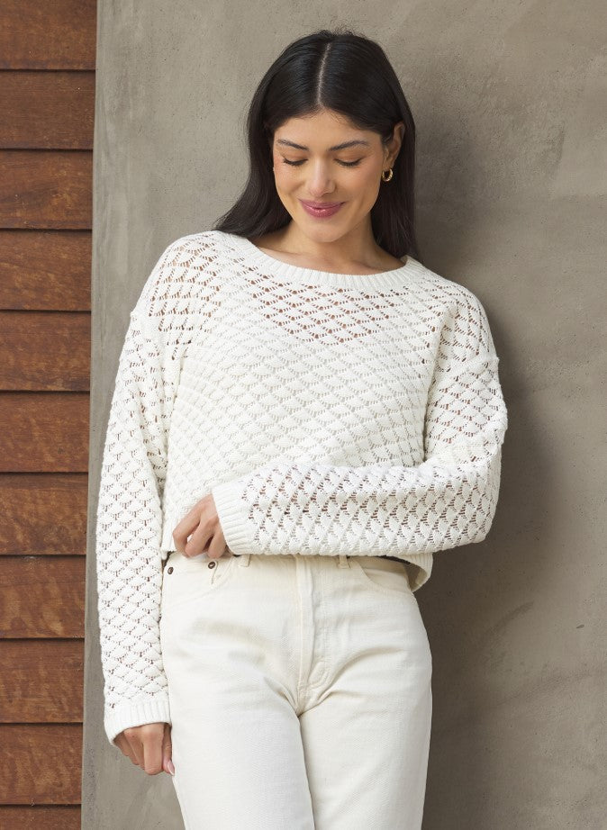 Shim Pullover - Chalk