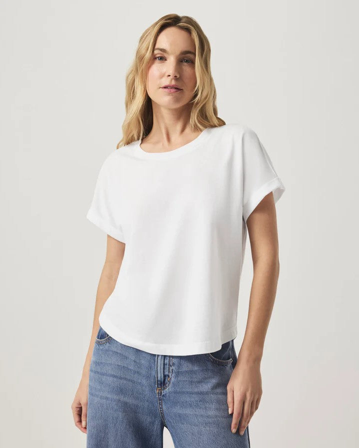 White Skye Slub Tee