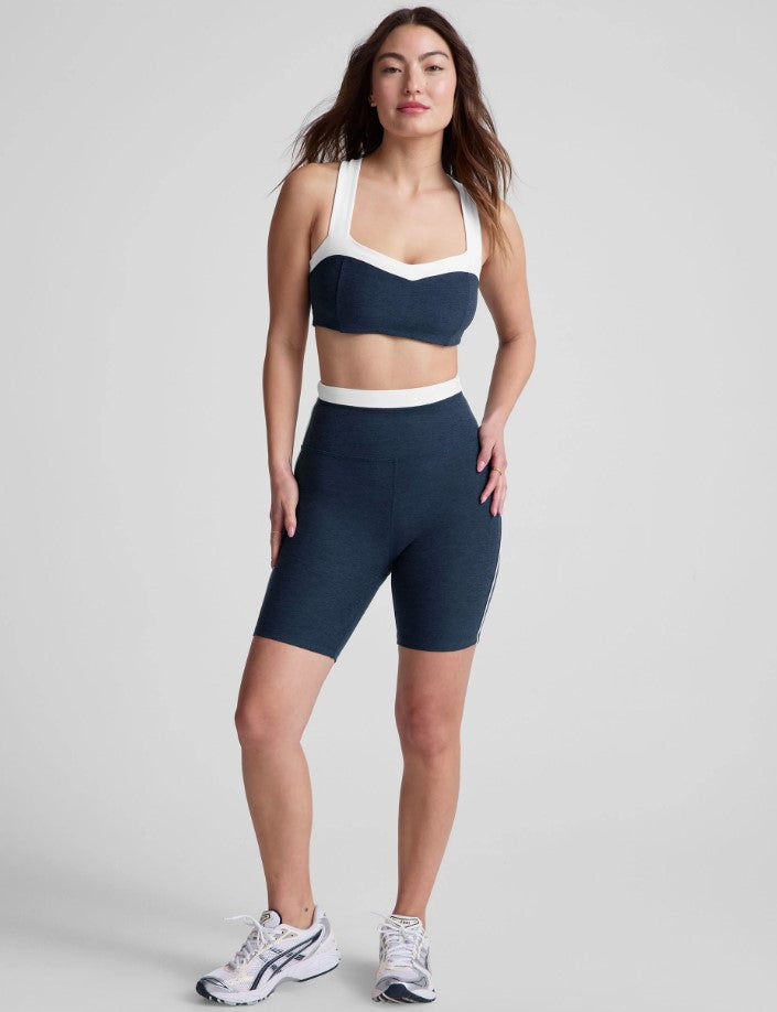 Spacedye Trophy 5" Short - Noctural Navy/Cloud White