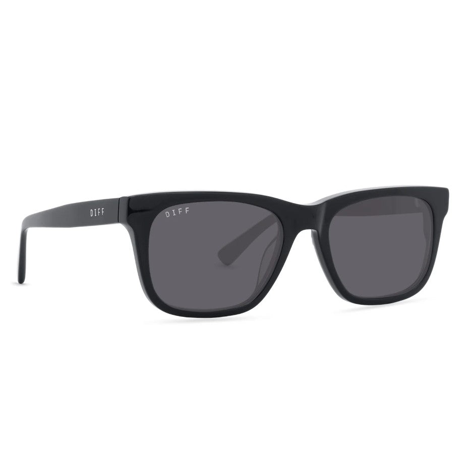 Wesley Sunglasses - Black + Grey Polarized