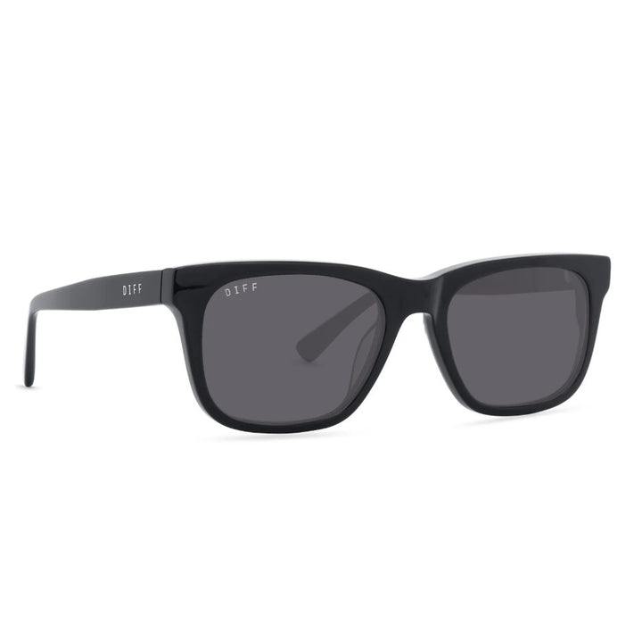 Wesley Sunglasses - Black + Grey Polarized