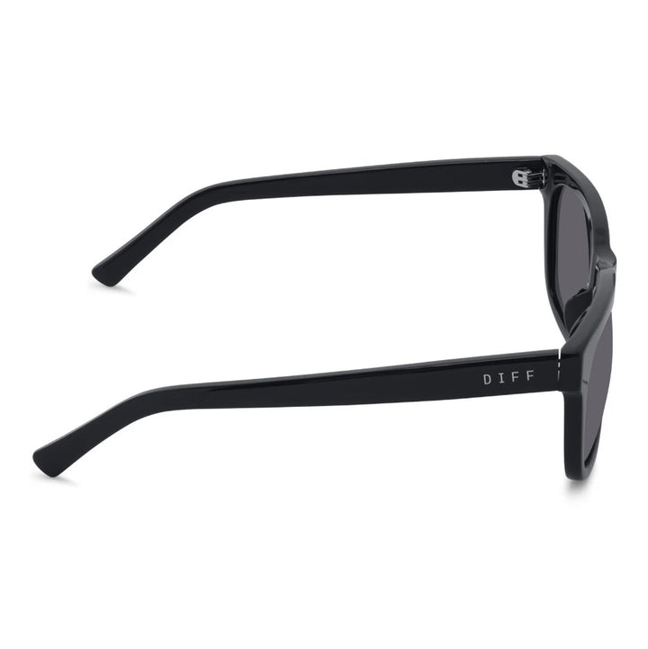 Wesley Sunglasses - Black + Grey Polarized