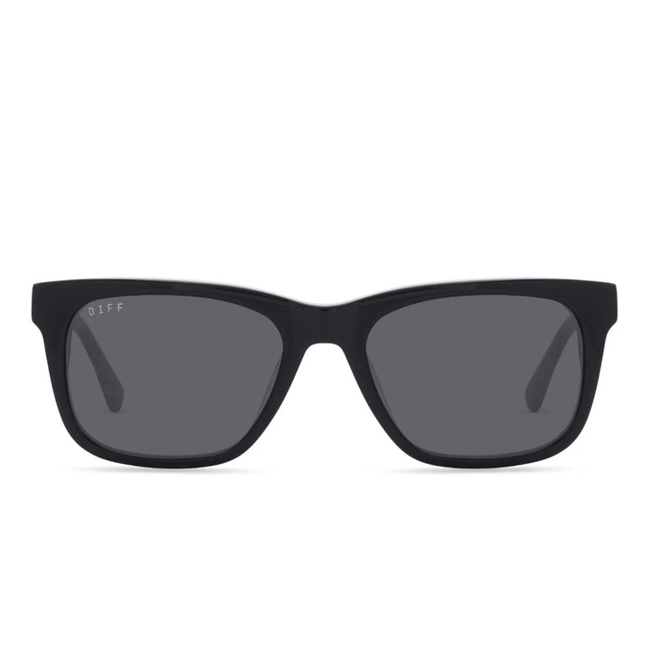 Wesley Sunglasses - Black + Grey Polarized