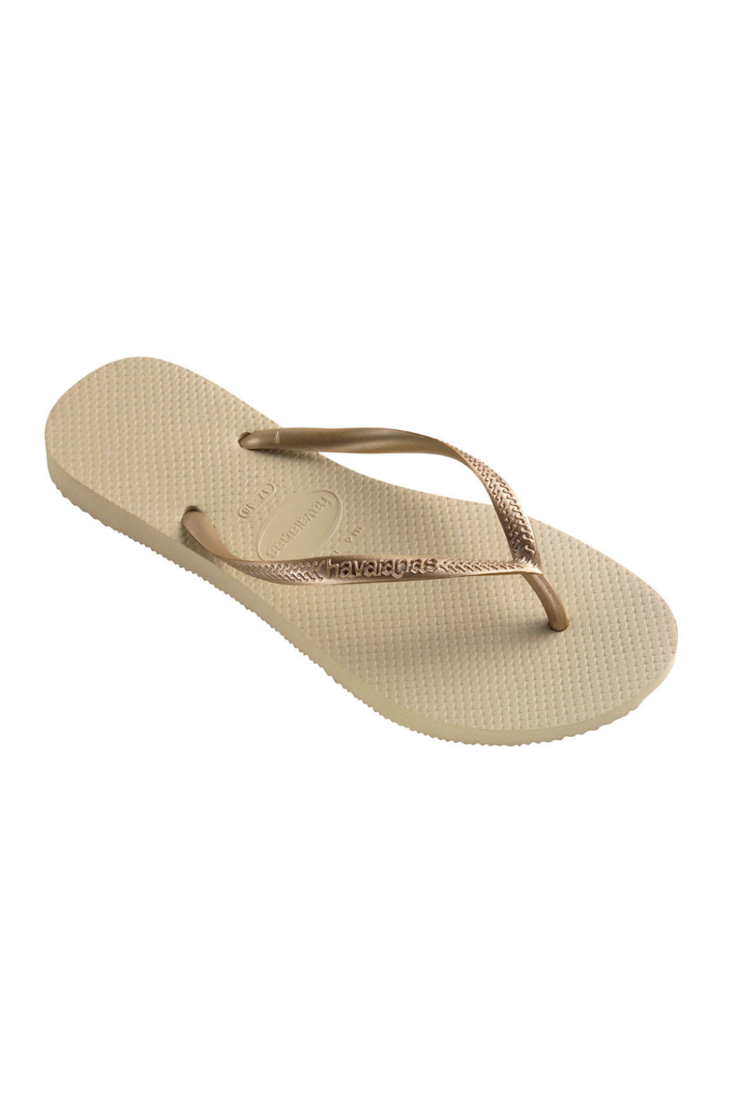 Havaianas The Slim Flip Flop Sand Grey Light Gold Jaffi s
