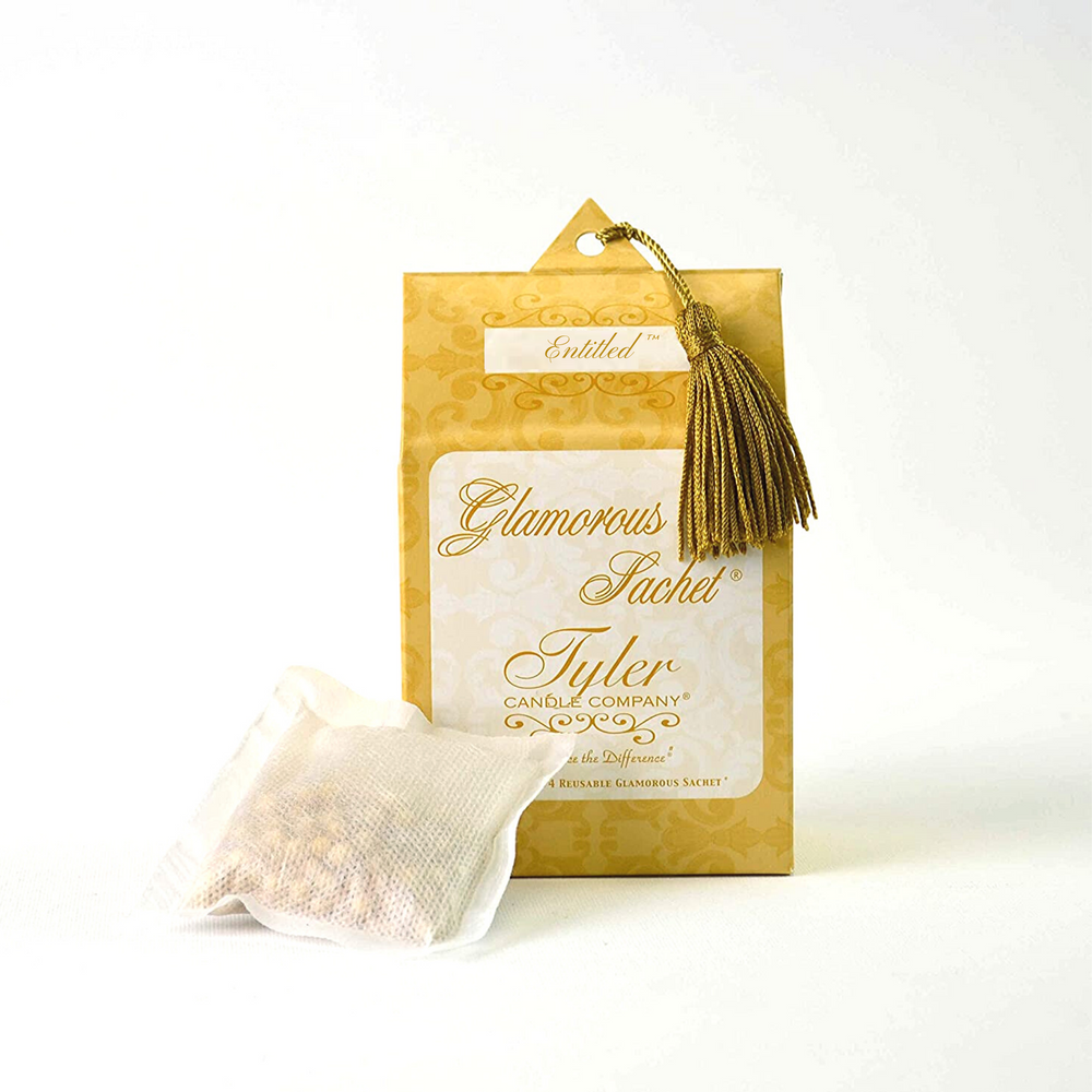 Glamorous Sachets - Re-usable Dryer Sheets Tyler Candle Co. Entitled Scent