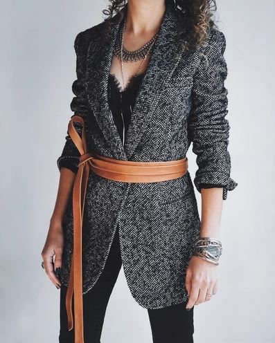 Midi Wrap Belt - Tan ADA