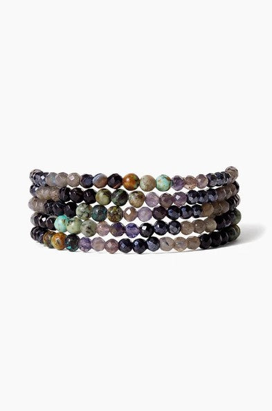 Iolite Mix Step Wrap Bracelet Jaffi s