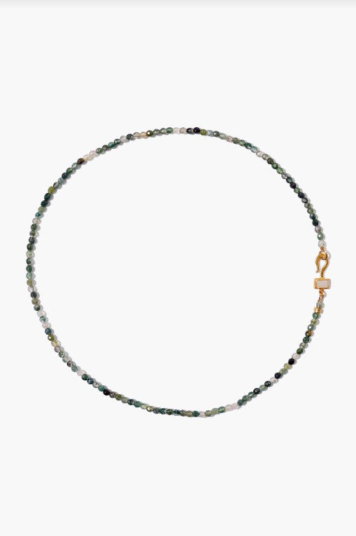 Green Moss Mix Petite Odyssey Necklace Jaffi s