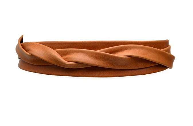 Midi Wrap Belt - Cognac ADA