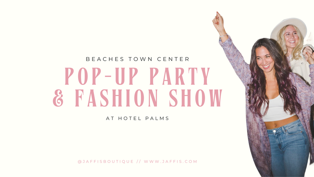 Sip, Shop, and Strut: Your Guide to the BTC Pop-up Party & Fashion Show at Hotel Palms!